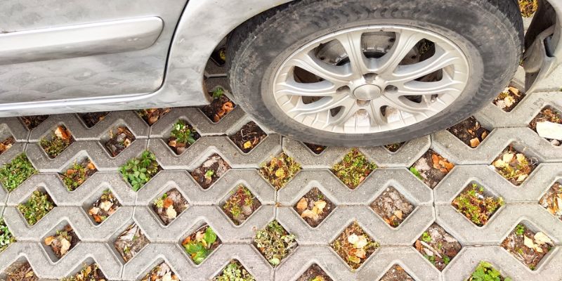 Eco-Friendly Permeable Pavers<br />